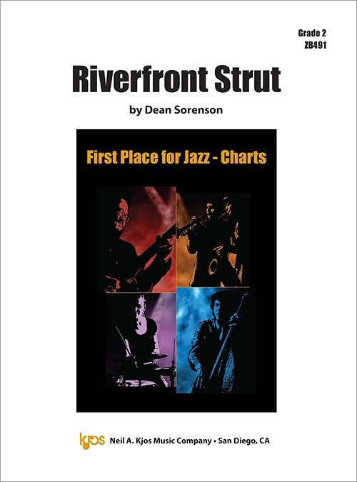 Riverfront Strut for Jazz Ensemble Je2 Sc/pts