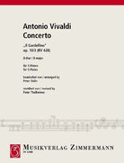 Concerto D Major Op 10/3 Rv 428 Il Gardellin for 5 Flutes