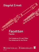 Ernst - Facets 5 Miniatures for 2 Flutes